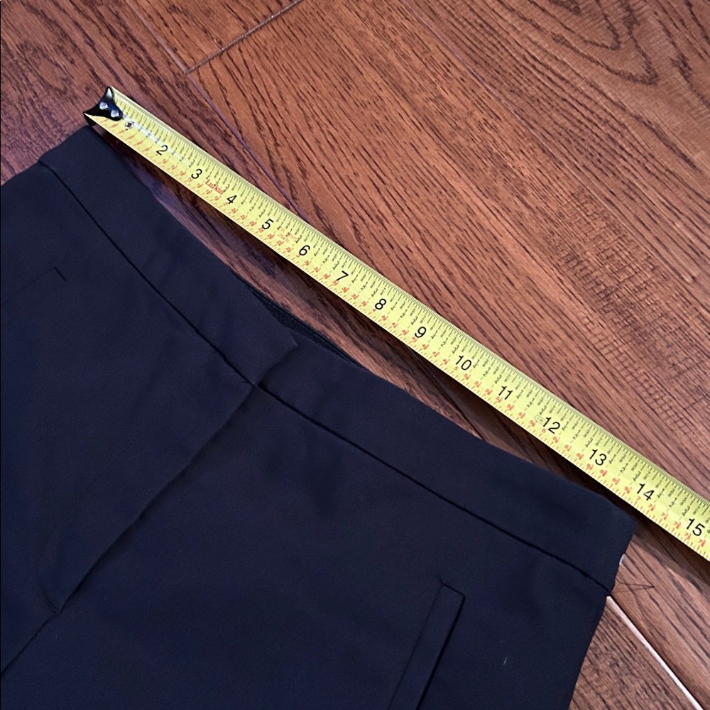 Zara Basic Collection Dark Blue Capris - image 10